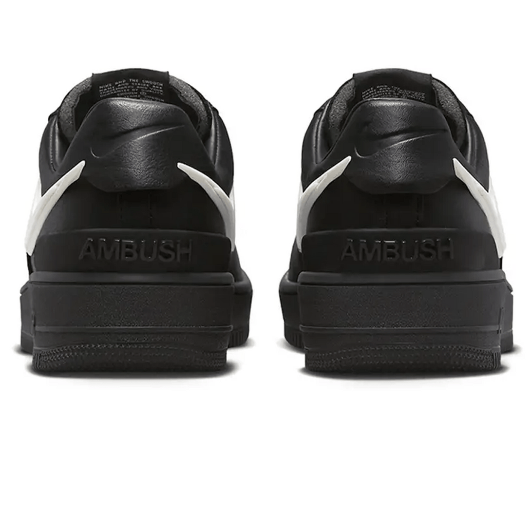 AMBUSH x Nike Air Force 1 Low 'Black'- Streetwear Fashion - ellesey.com