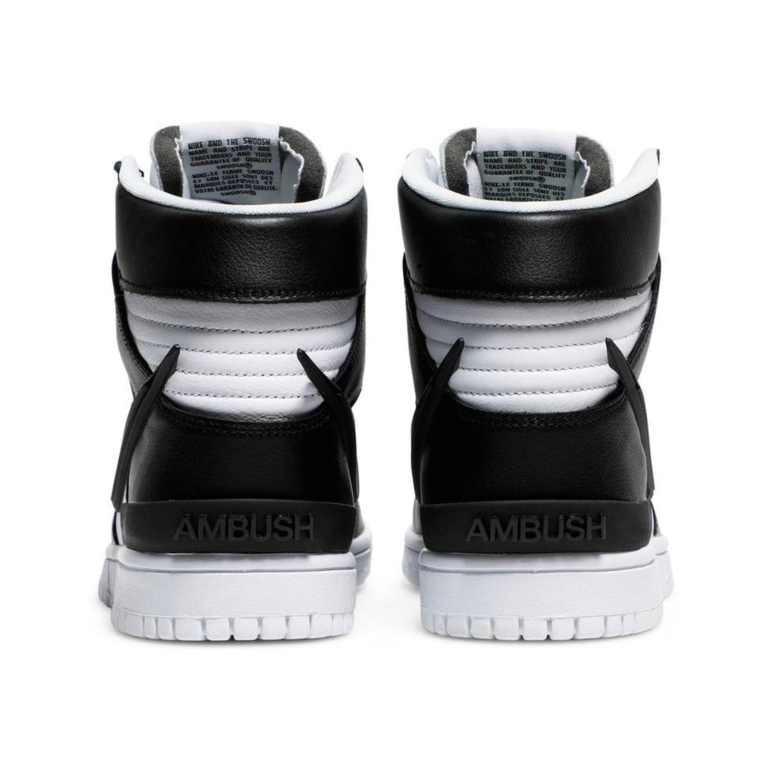 AMBUSH x Nike Dunk High 'Black'- Streetwear Fashion - ellesey.com