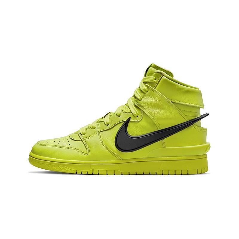 AMBUSH x Nike Dunk High 'Flash Lime'- Streetwear Fashion - ellesey.com