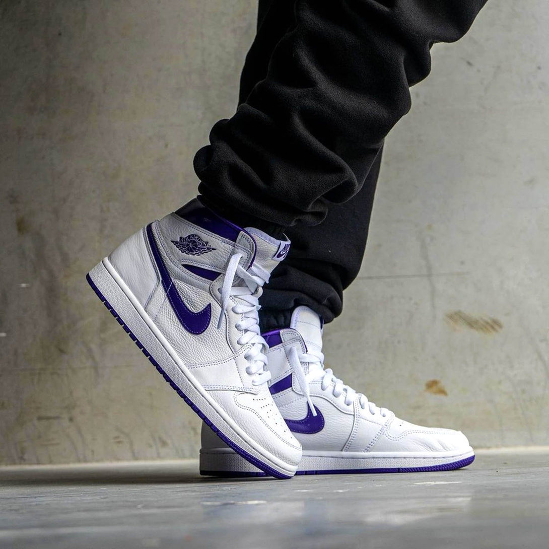 Air Jordan 1 High OG Wmns 'Court Purple'- Streetwear Fashion - ellesey.com