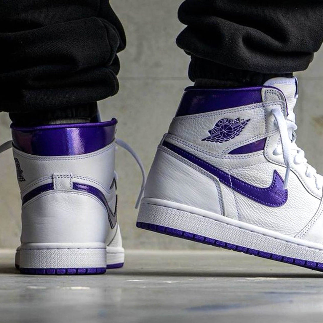 Air Jordan 1 High OG Wmns 'Court Purple'- Streetwear Fashion - ellesey.com