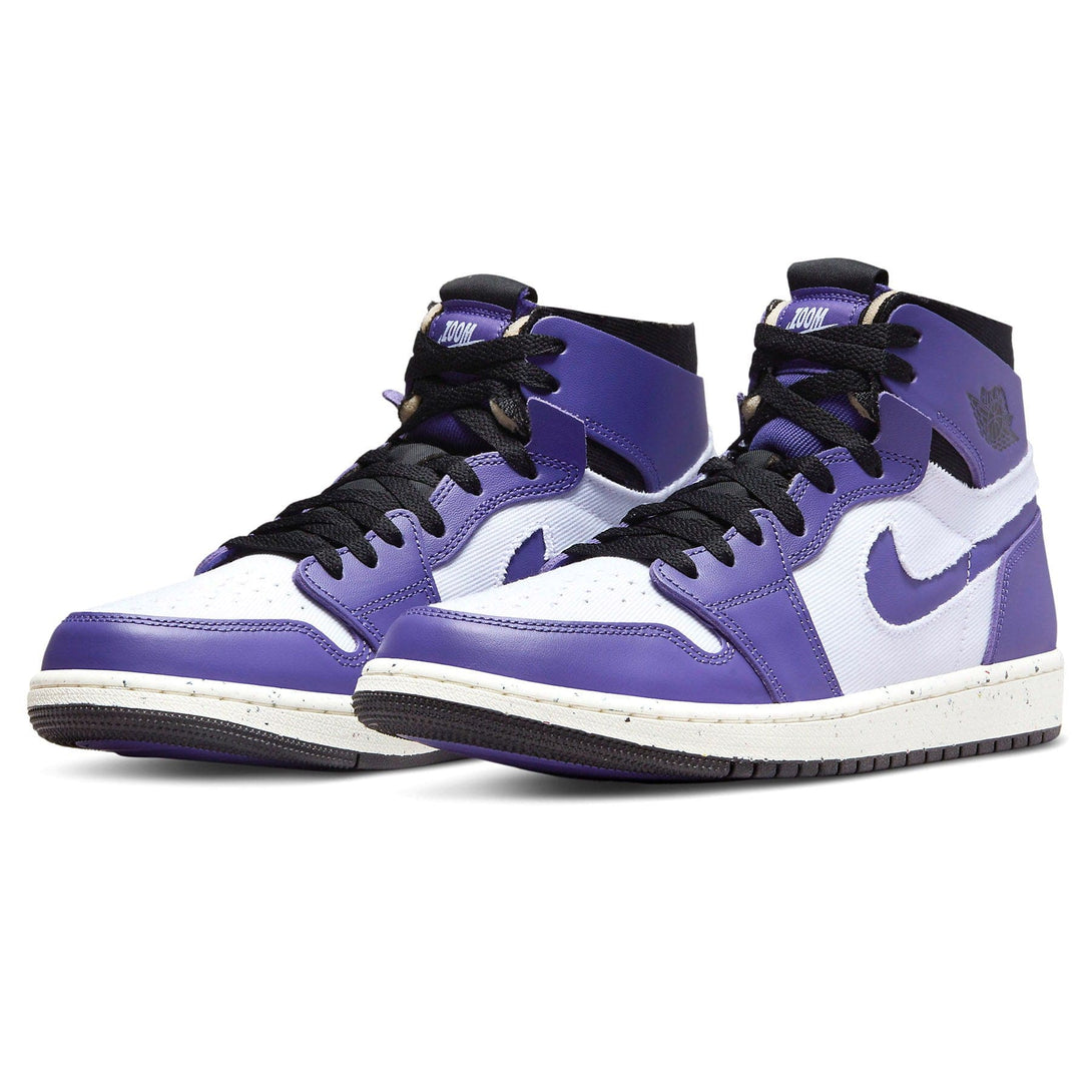 Air Jordan 1 High Zoom Comfort 'Crater Purple'- Streetwear Fashion - ellesey.com