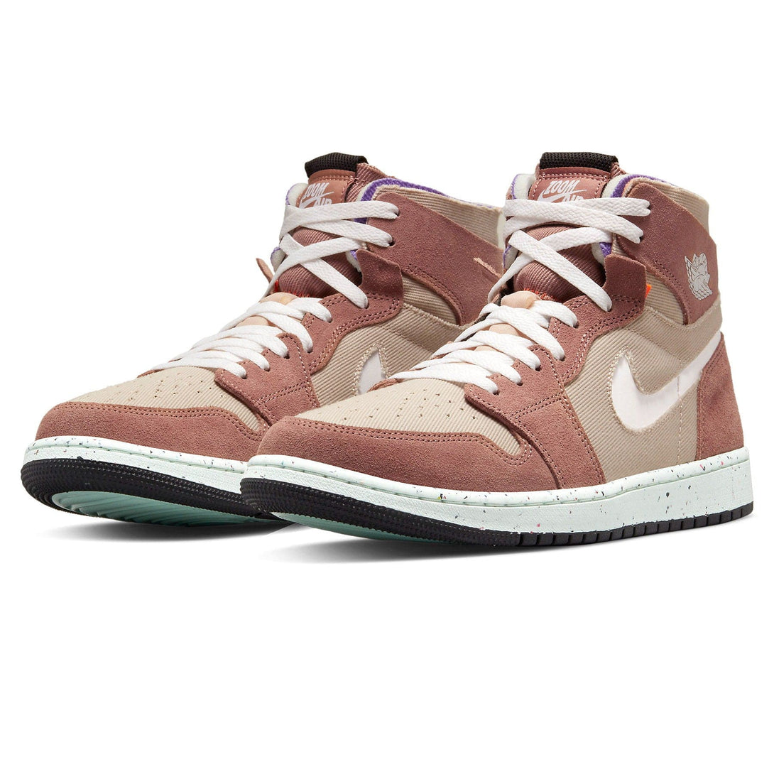 Air Jordan 1 High Zoom Comfort 'Fossil Stone'- Streetwear Fashion - ellesey.com