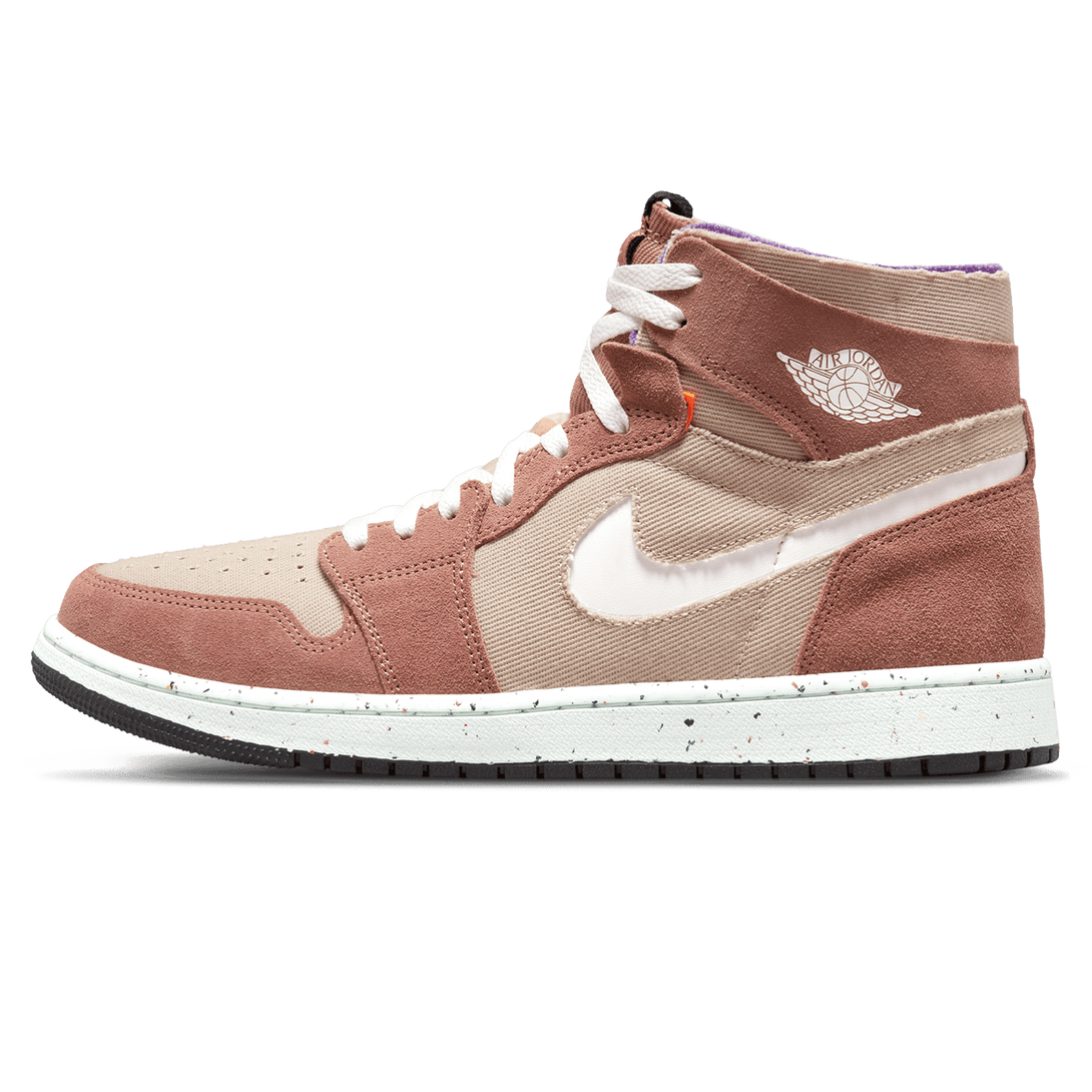 Air Jordan 1 High Zoom Comfort 'Fossil Stone'- Streetwear Fashion - ellesey.com