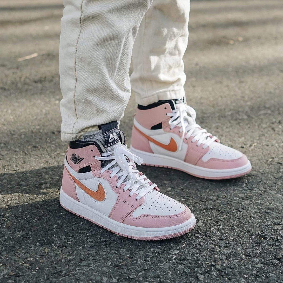 Air Jordan 1 High Zoom Wmns 'Pink Glaze'- Streetwear Fashion - ellesey.com