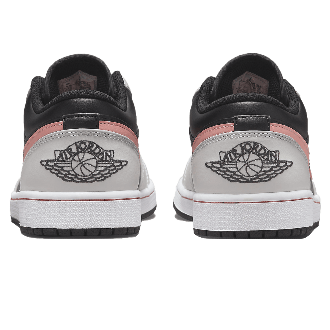 Air Jordan 1 Low 'Black Grey Pink'- Streetwear Fashion - ellesey.com