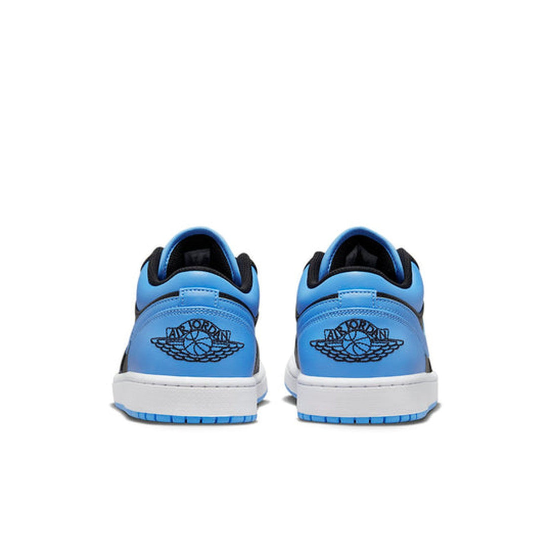 Air Jordan 1 Low 'Black University Blue'- Streetwear Fashion - ellesey.com