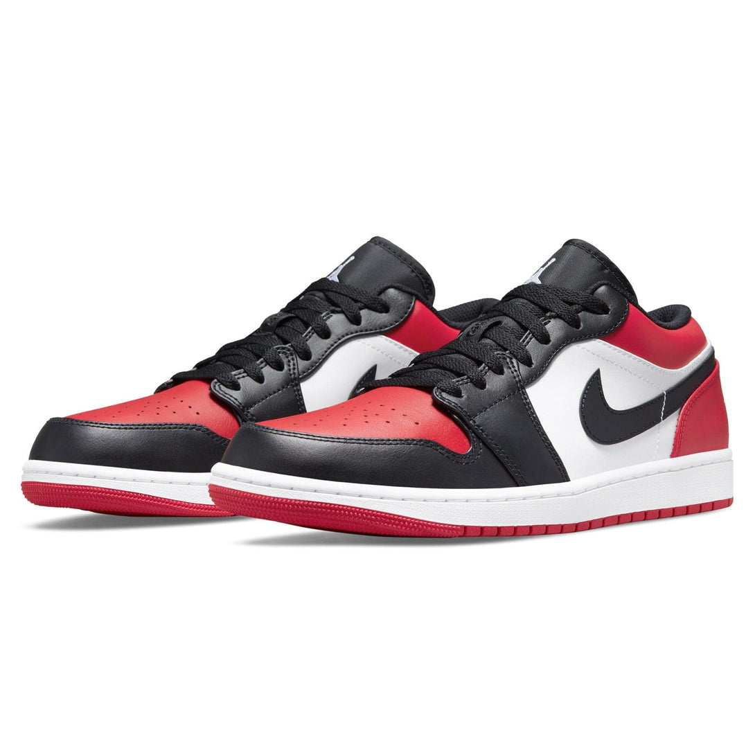 Air Jordan 1 Low 'Bred Toe'- Streetwear Fashion - ellesey.com