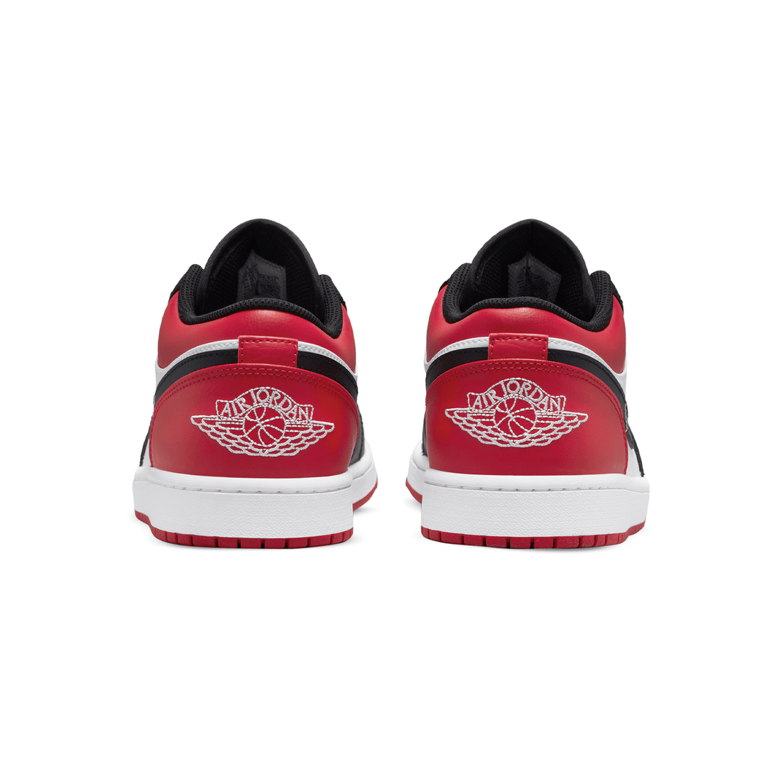 Air Jordan 1 Low 'Bred Toe'- Streetwear Fashion - ellesey.com