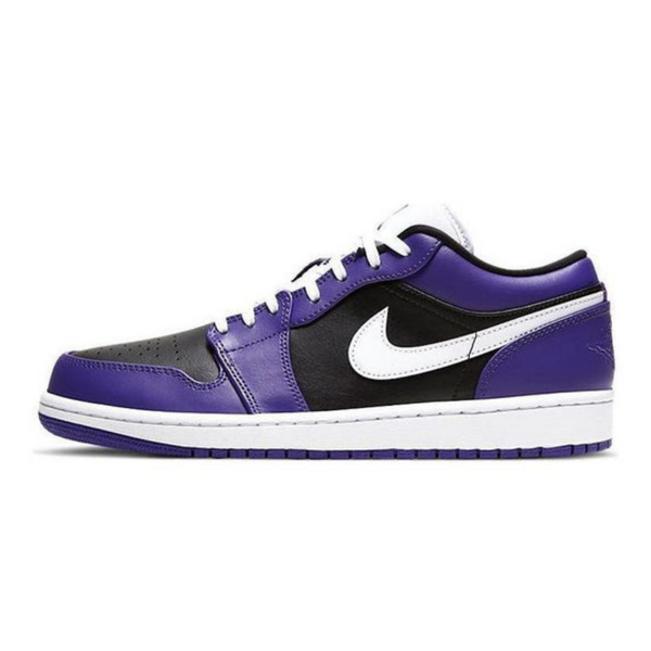 Air Jordan 1 Low 'Court Purple Black'- Streetwear Fashion - ellesey.com