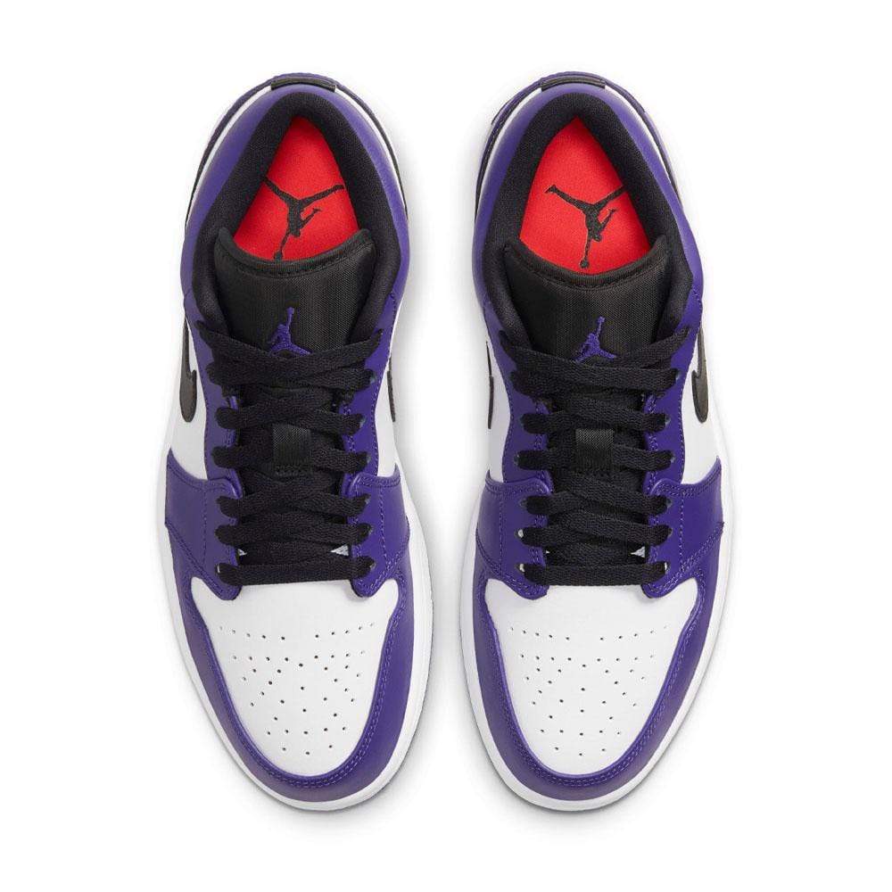 Air Jordan 1 Low 'Court Purple'- Streetwear Fashion - ellesey.com