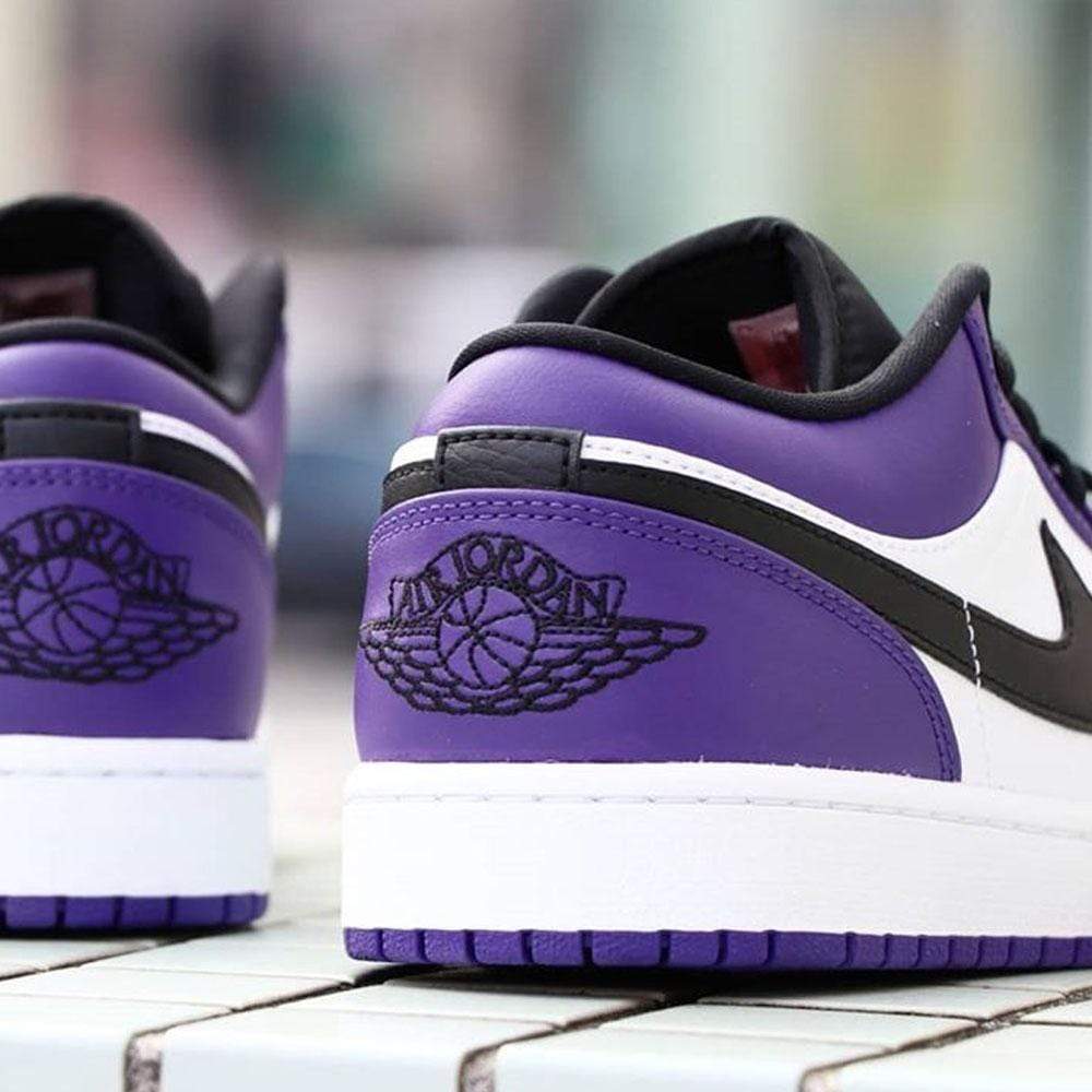 Air Jordan 1 Low 'Court Purple'- Streetwear Fashion - ellesey.com