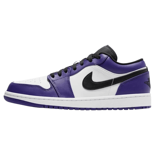 Air Jordan 1 Low 'Court Purple'- Streetwear Fashion - ellesey.com