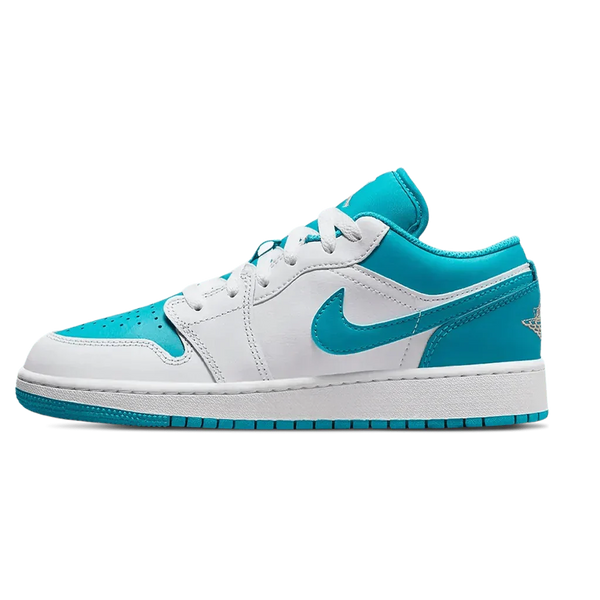 Air Jordan 1 Low GS 'Aquatone'- Streetwear Fashion - ellesey.com