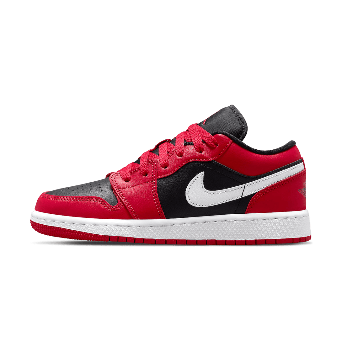 Air Jordan 1 Low GS 'Black Very Berry'- Streetwear Fashion - ellesey.com