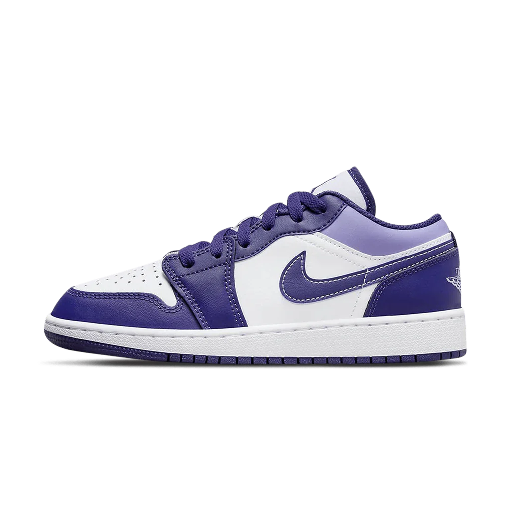 Air Jordan 1 Low GS 'Blueberry'- Streetwear Fashion - ellesey.com