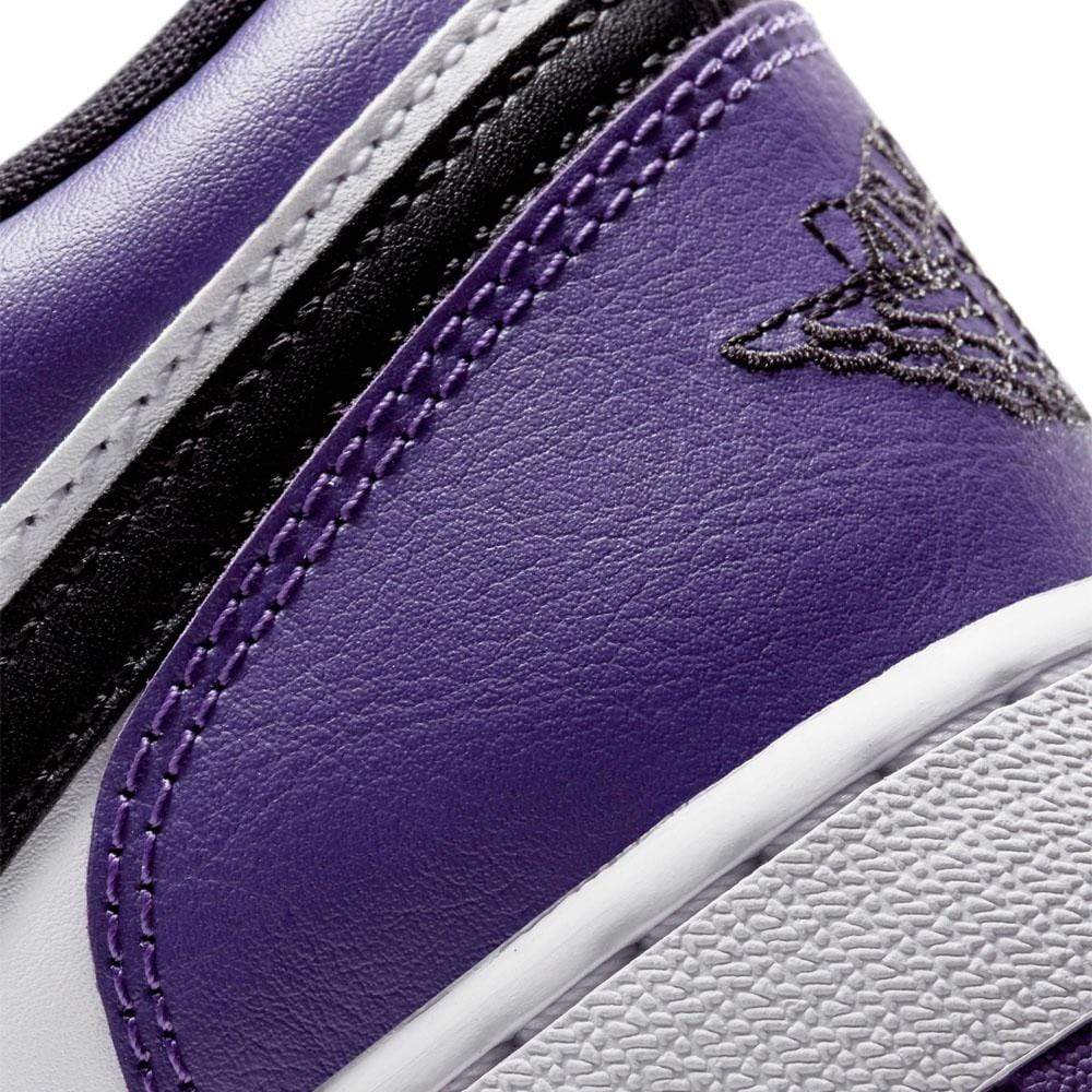 Air Jordan 1 Low GS "Court Purple White"- Streetwear Fashion - ellesey.com