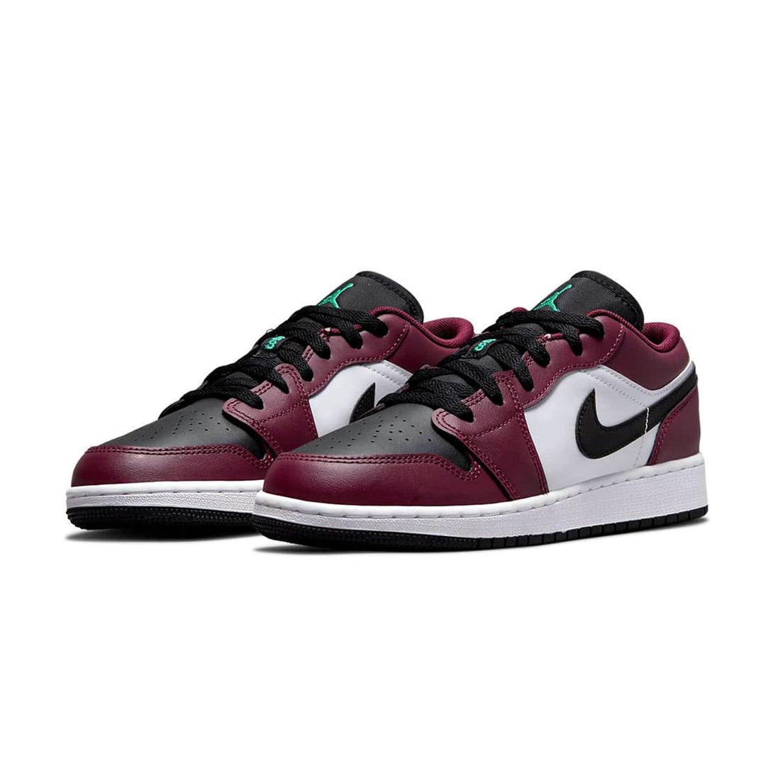 Air Jordan 1 Low GS 'Dark Beetroot Roma Green'- Streetwear Fashion - ellesey.com