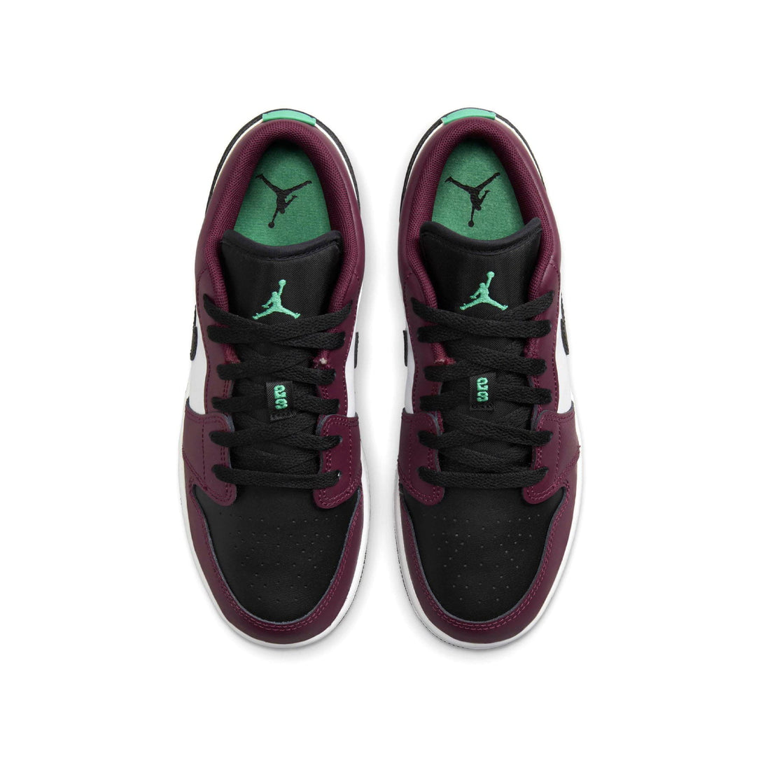 Air Jordan 1 Low GS 'Dark Beetroot Roma Green'- Streetwear Fashion - ellesey.com