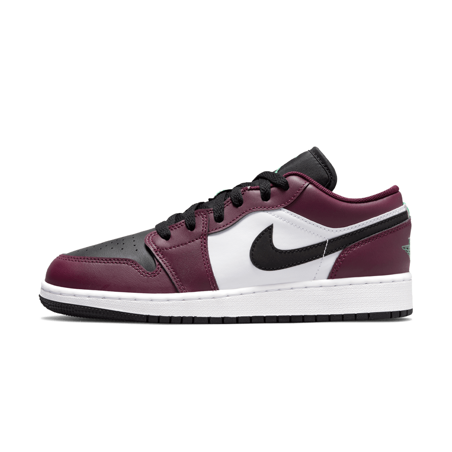 Air Jordan 1 Low GS 'Dark Beetroot Roma Green'- Streetwear Fashion - ellesey.com