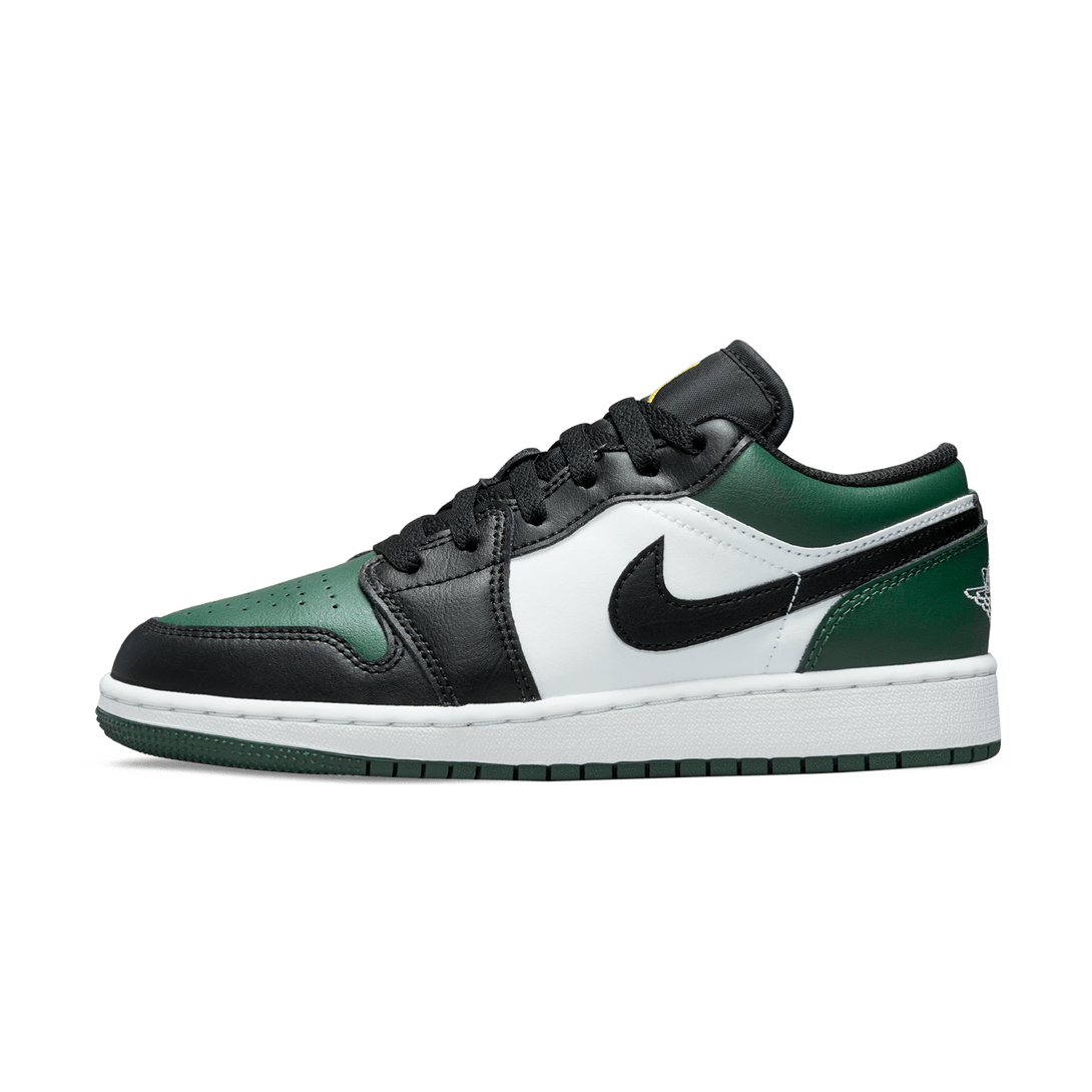 Air Jordan 1 Low GS 'Green Toe'- Streetwear Fashion - ellesey.com