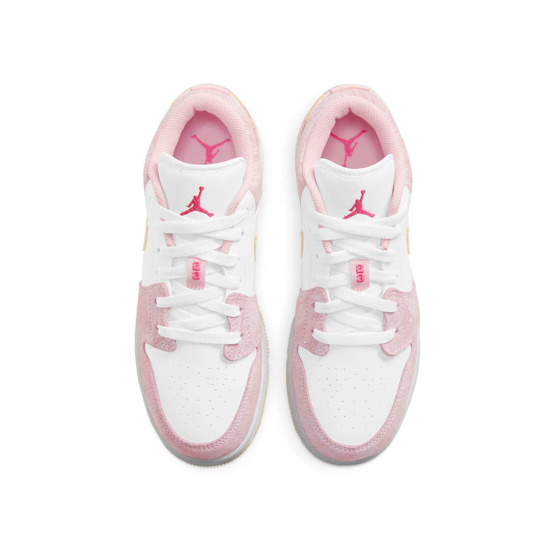 Air Jordan 1 Low GS 'Strawberry Ice Cream'- Streetwear Fashion - ellesey.com