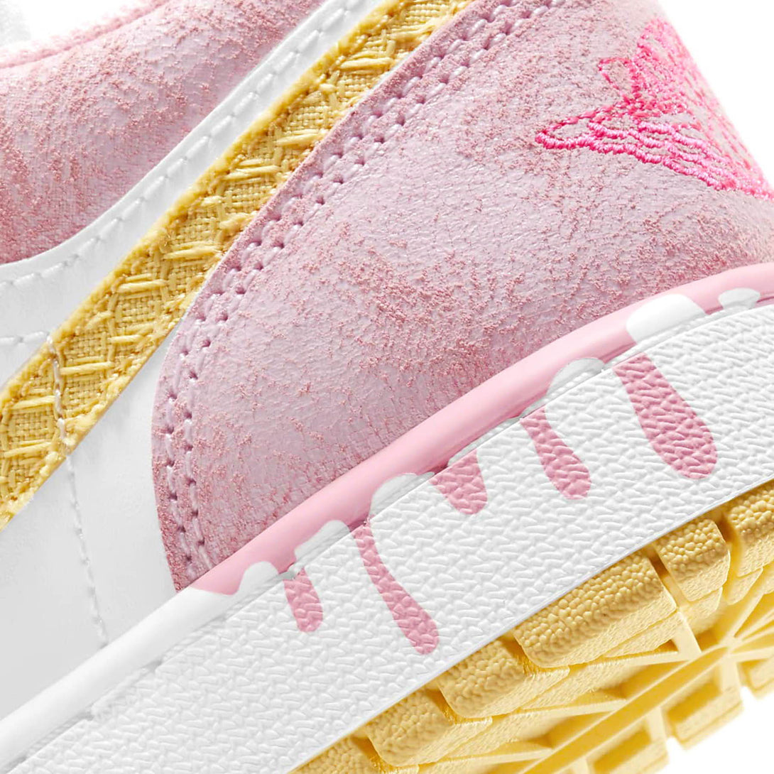 Air Jordan 1 Low GS 'Strawberry Ice Cream'- Streetwear Fashion - ellesey.com