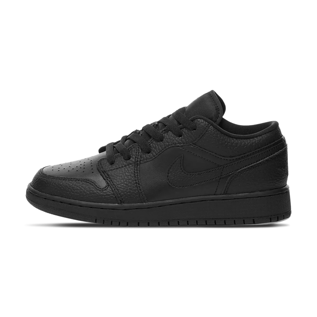 Air Jordan 1 Low GS 'Triple Black'- Streetwear Fashion - ellesey.com