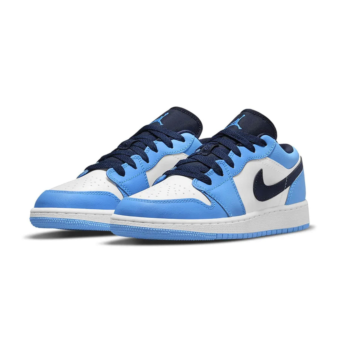 Air Jordan 1 Low GS 'UNC'- Streetwear Fashion - ellesey.com