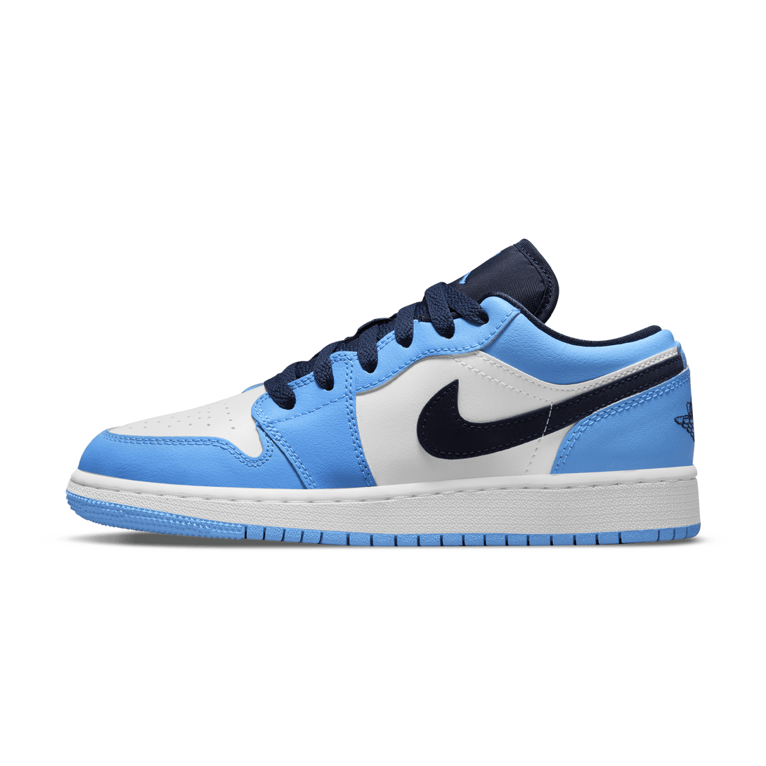 Air Jordan 1 Low GS 'UNC'- Streetwear Fashion - ellesey.com