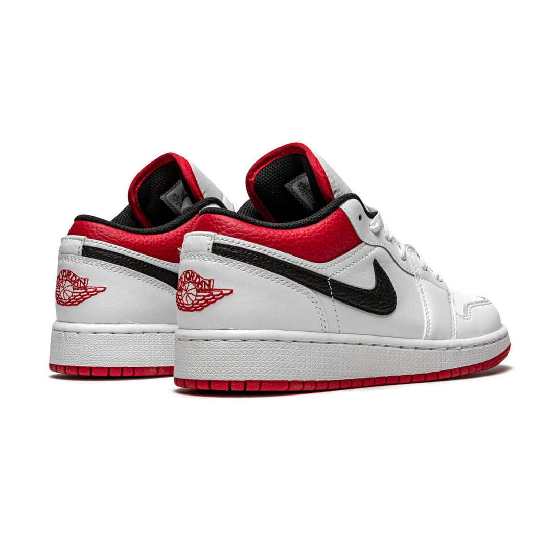 Air Jordan 1 Low GS 'White Gym Red'- Streetwear Fashion - ellesey.com