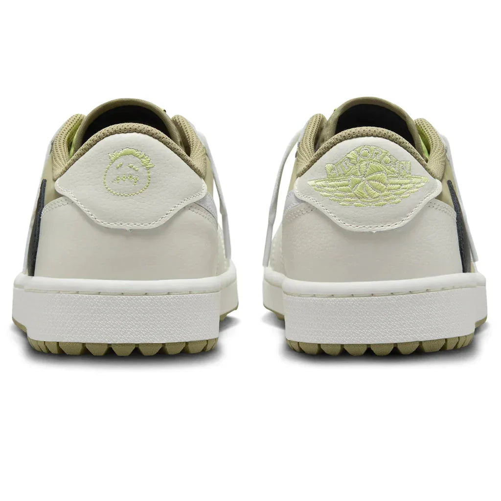 Air Jordan 1 Low Golf x Travis Scott 'Neutral Olive'- Streetwear Fashion - ellesey.com