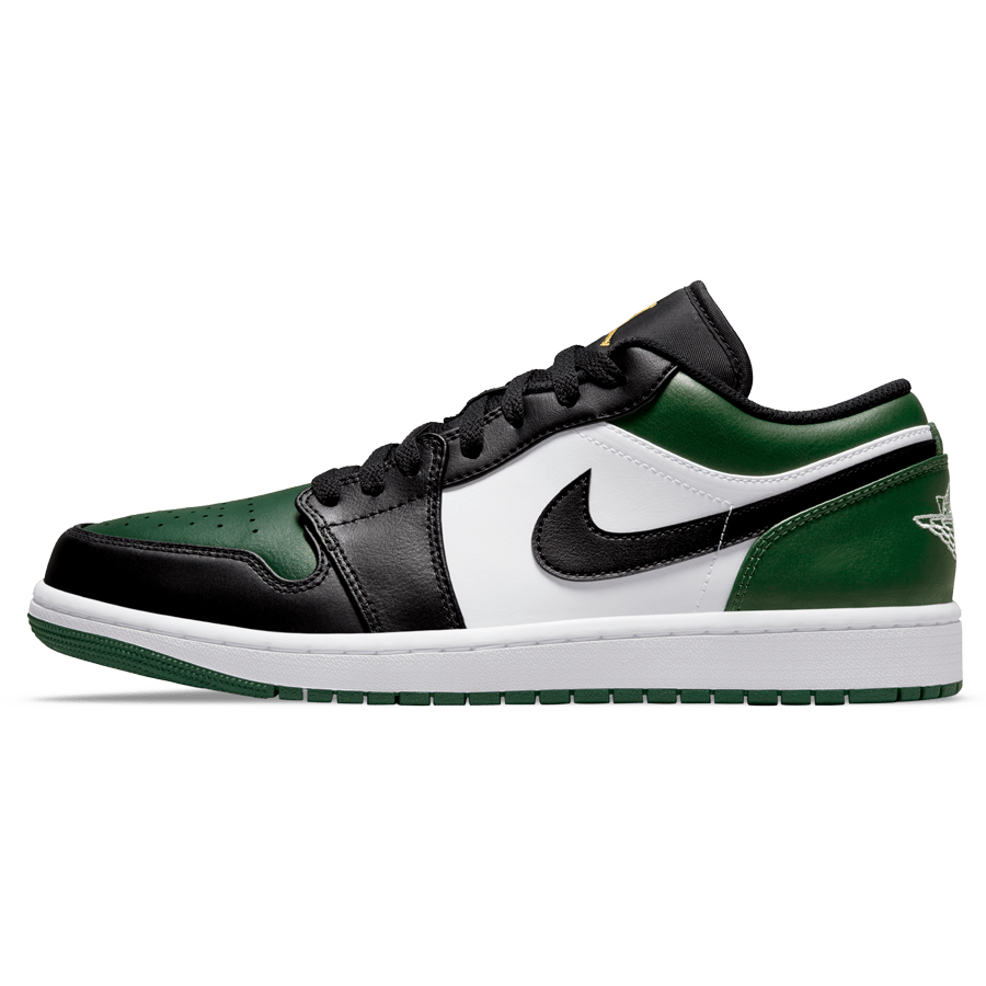 Air Jordan 1 Low 'Green Toe'- Streetwear Fashion - ellesey.com