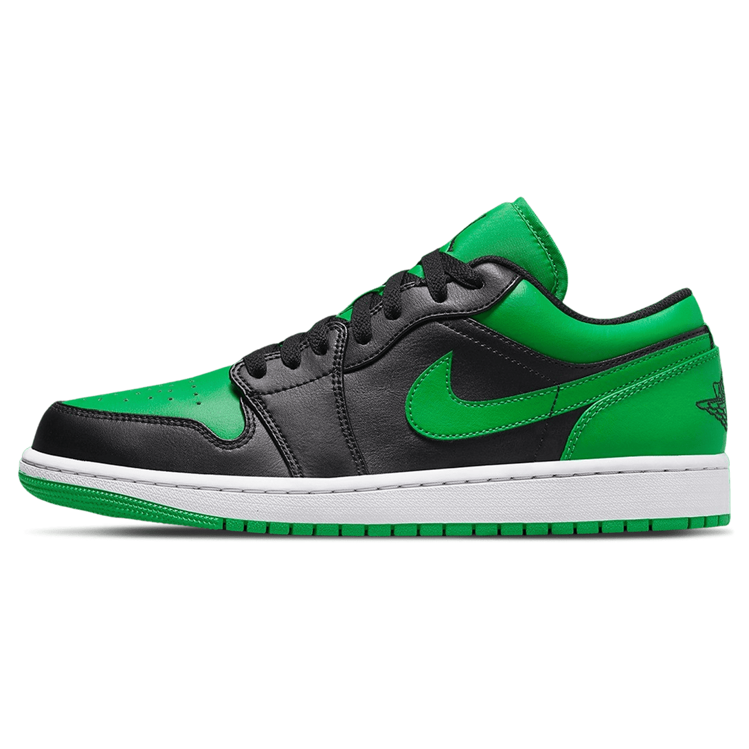 Air Jordan 1 Low 'Lucky Green'- Streetwear Fashion - ellesey.com