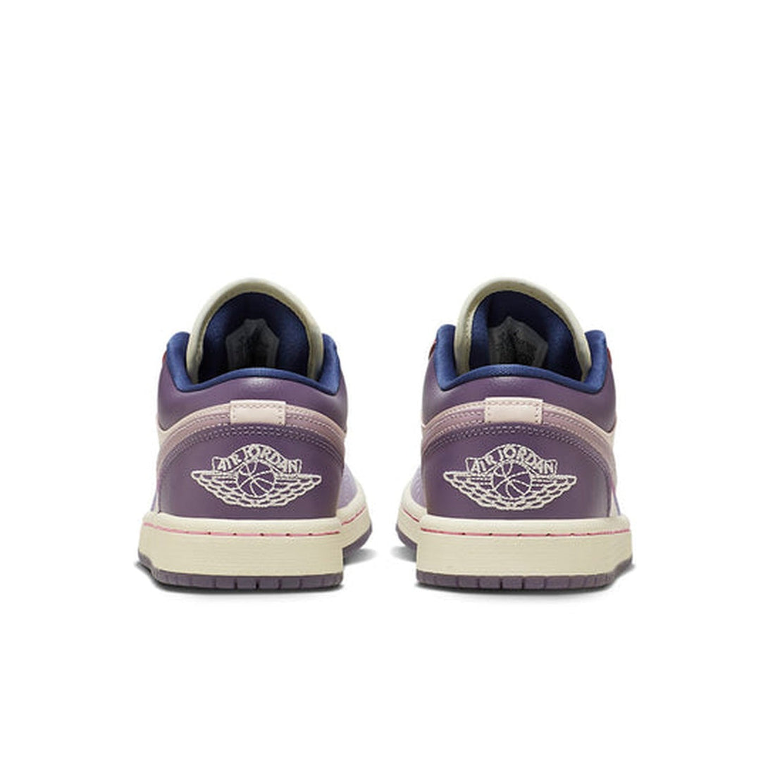 Air Jordan 1 Low 'Pastel Plum'- Streetwear Fashion - ellesey.com