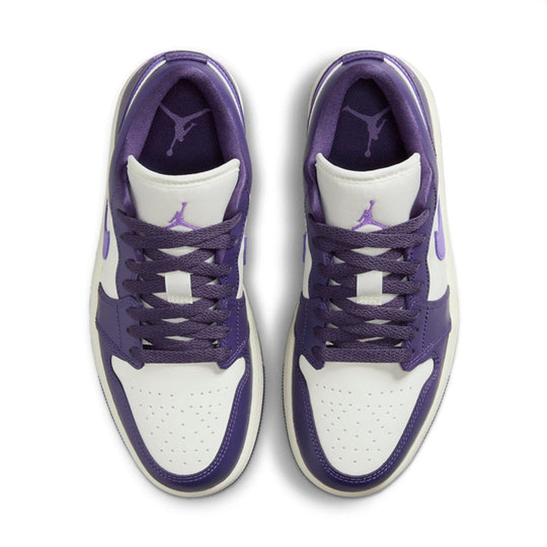 Air Jordan 1 Low 'Purple Sail' Wmns- Streetwear Fashion - ellesey.com