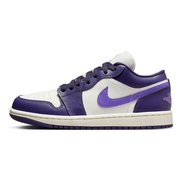 Air Jordan 1 Low 'Purple Sail' Wmns- Streetwear Fashion - ellesey.com