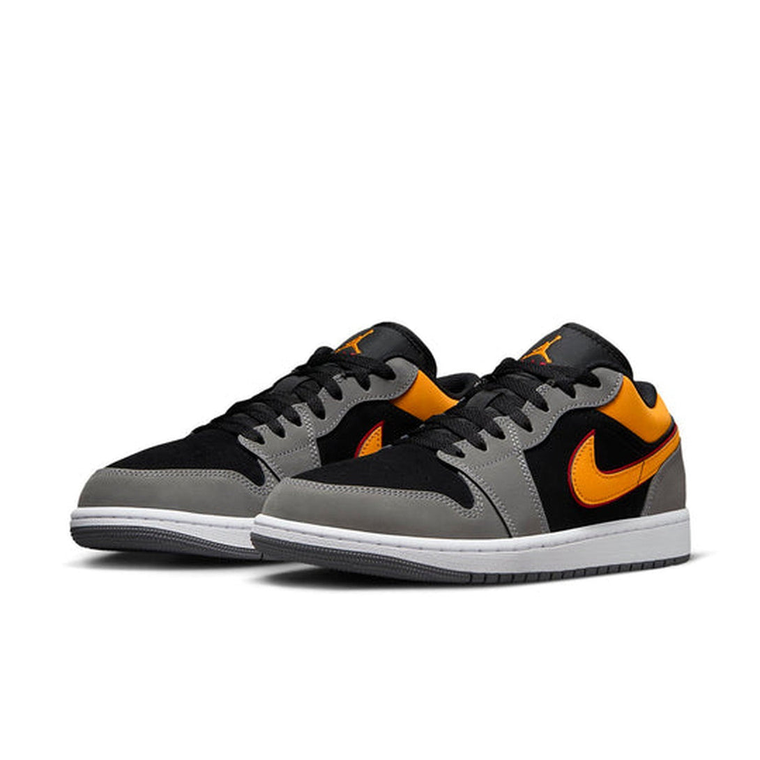 Air Jordan 1 Low SE 'Black Graphite Vivid Orange'- Streetwear Fashion - ellesey.com