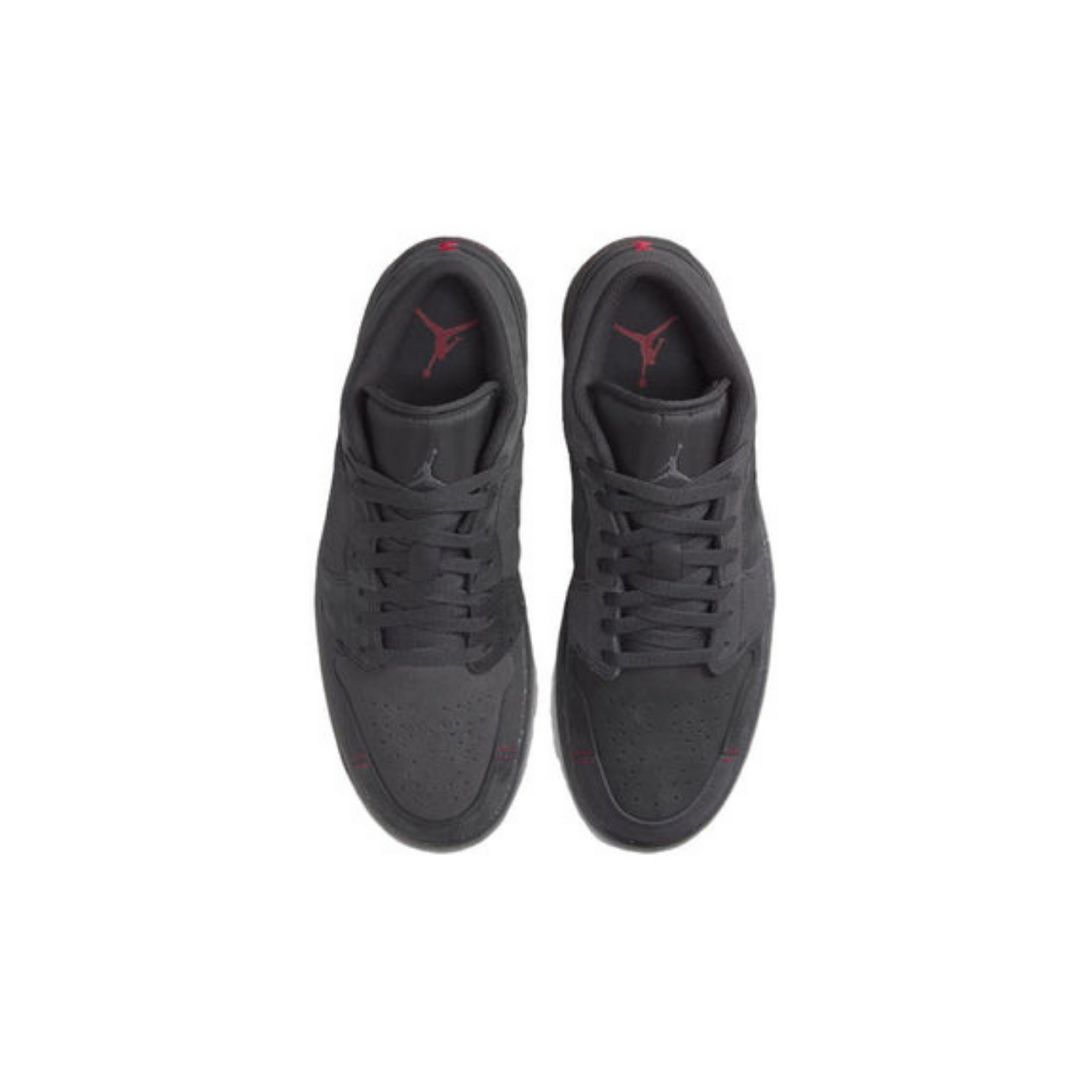 Air Jordan 1 Low SE Craft 'Dark Smoke Red'- Streetwear Fashion - ellesey.com