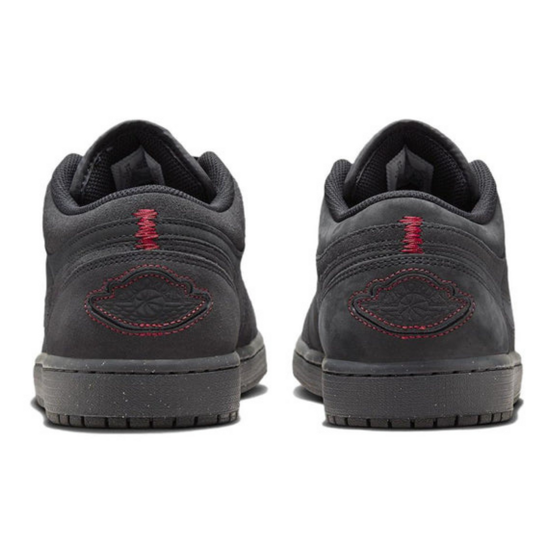 Air Jordan 1 Low SE Craft 'Dark Smoke Red'- Streetwear Fashion - ellesey.com