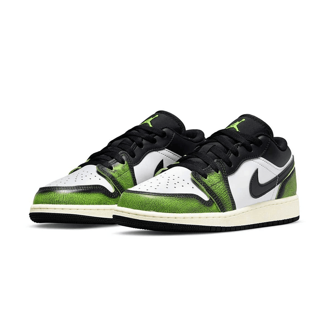 Air Jordan 1 Low SE GS Electric Green- Streetwear Fashion - ellesey.com