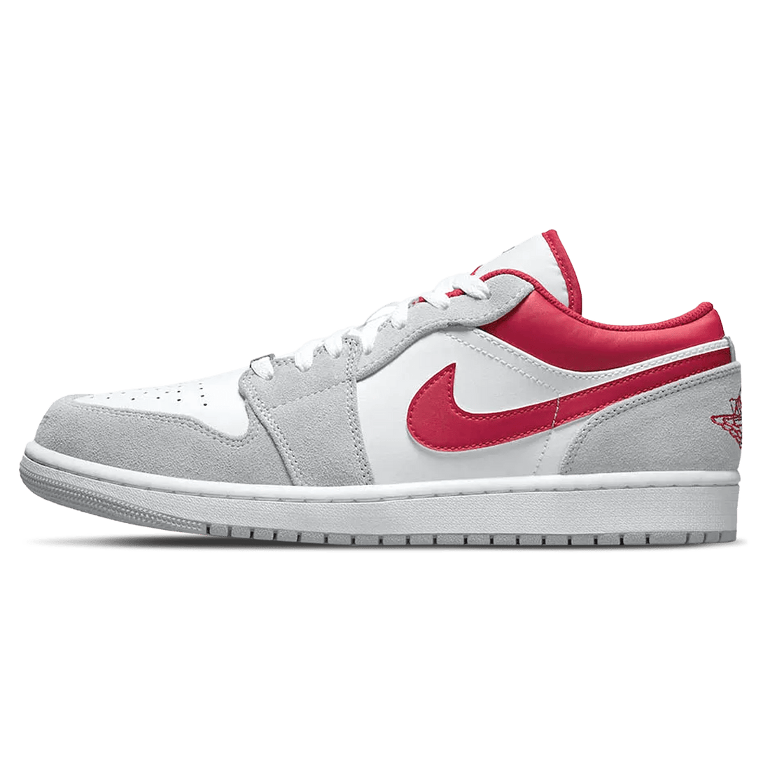 Air Jordan 1 Low SE 'Light Smoke Grey Gym Red'- Streetwear Fashion - ellesey.com