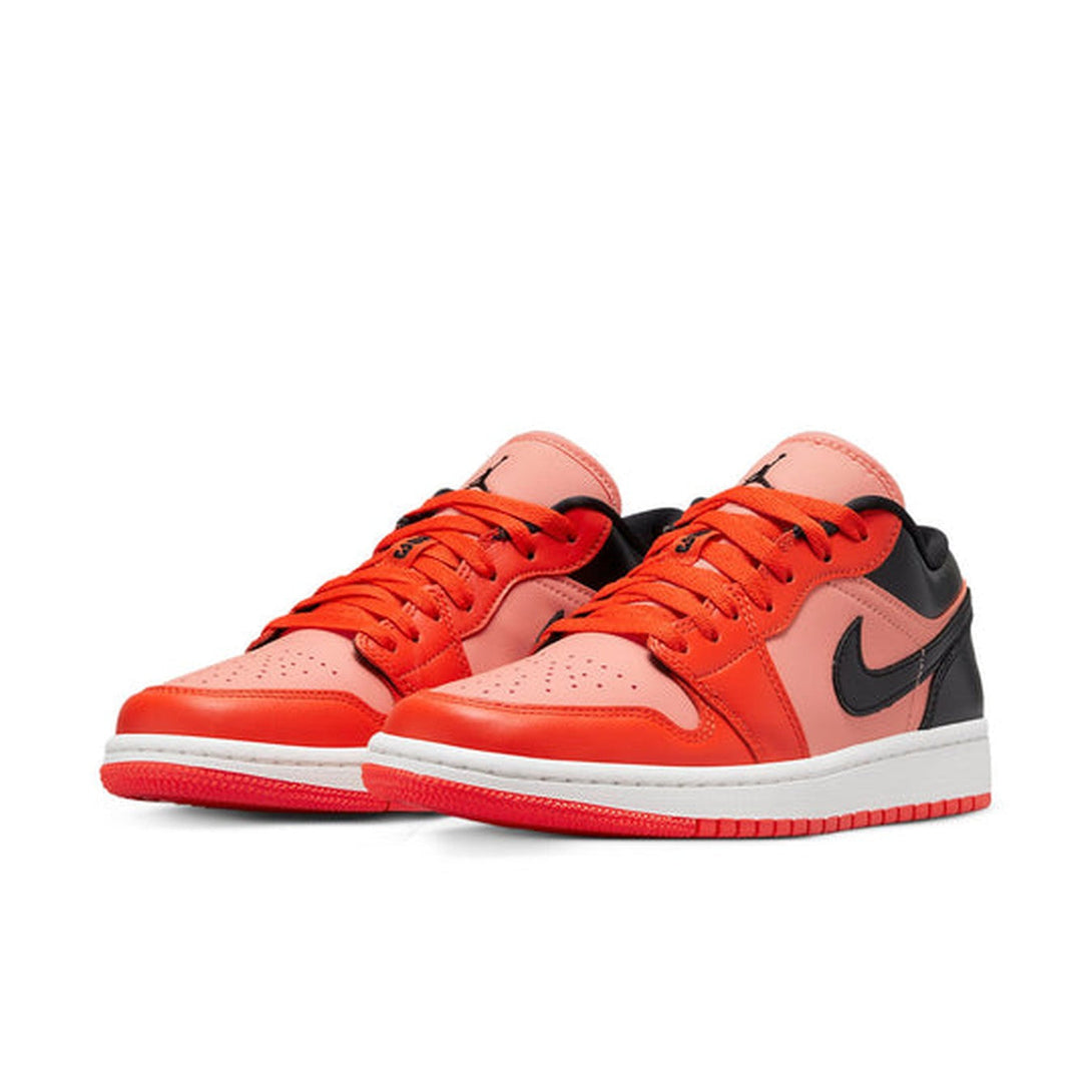 Air Jordan 1 Low SE 'Rush Orange Black- Streetwear Fashion - ellesey.com