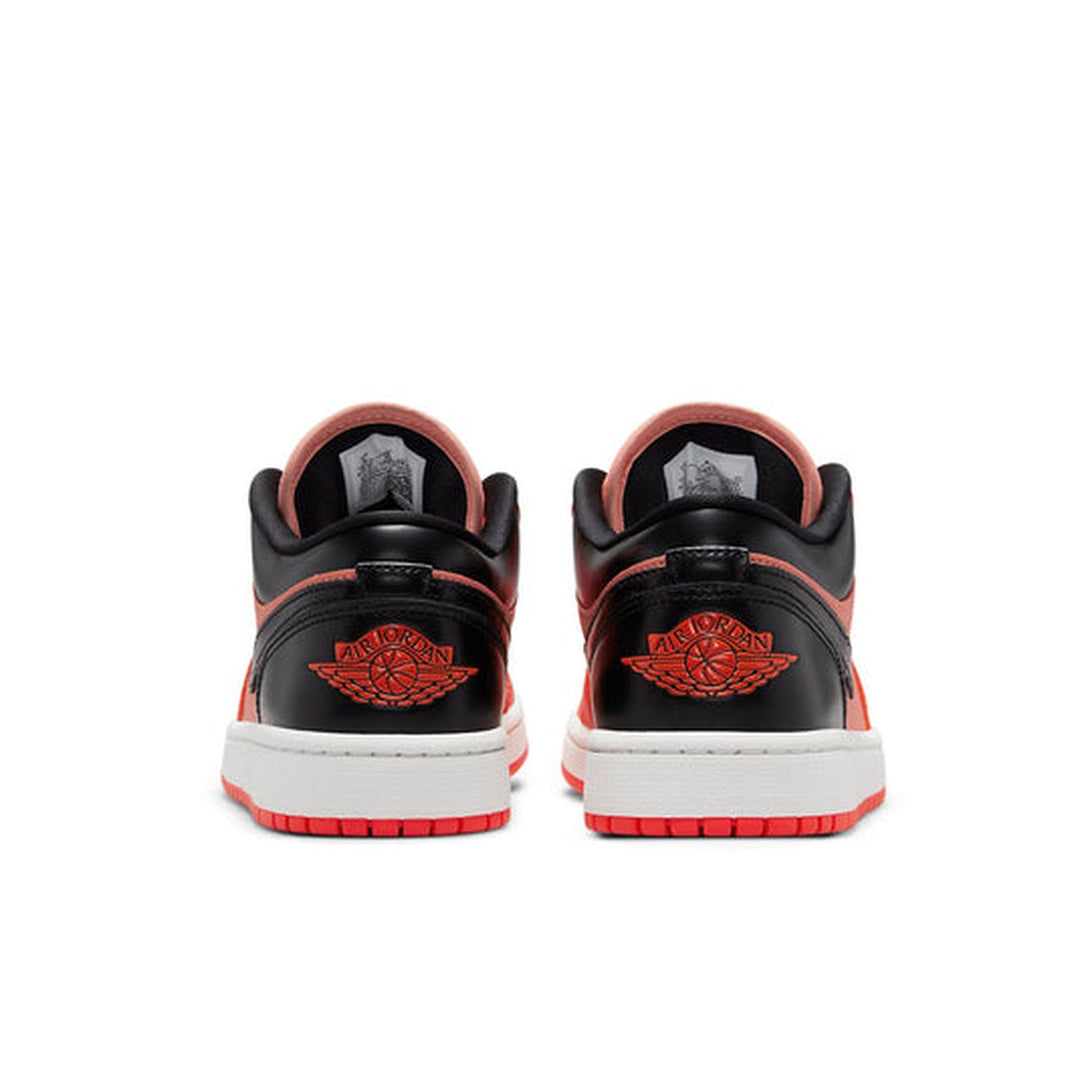 Air Jordan 1 Low SE 'Rush Orange Black- Streetwear Fashion - ellesey.com