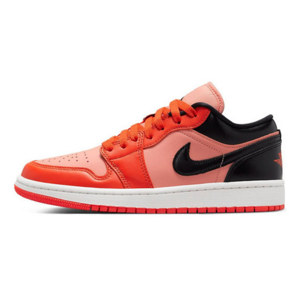 Air Jordan 1 Low SE 'Rush Orange Black- Streetwear Fashion - ellesey.com