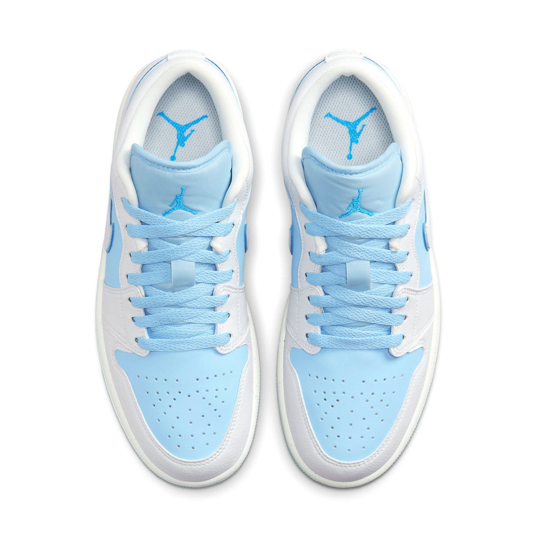 Air Jordan 1 Low SE Wmns 'Reverse Ice Blue'- Streetwear Fashion - ellesey.com