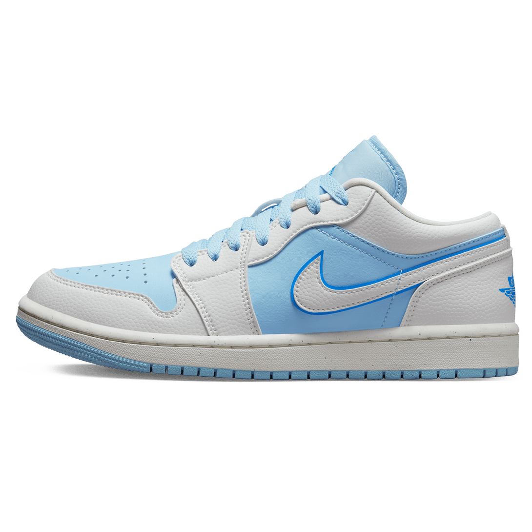 Air Jordan 1 Low SE Wmns 'Reverse Ice Blue'- Streetwear Fashion - ellesey.com