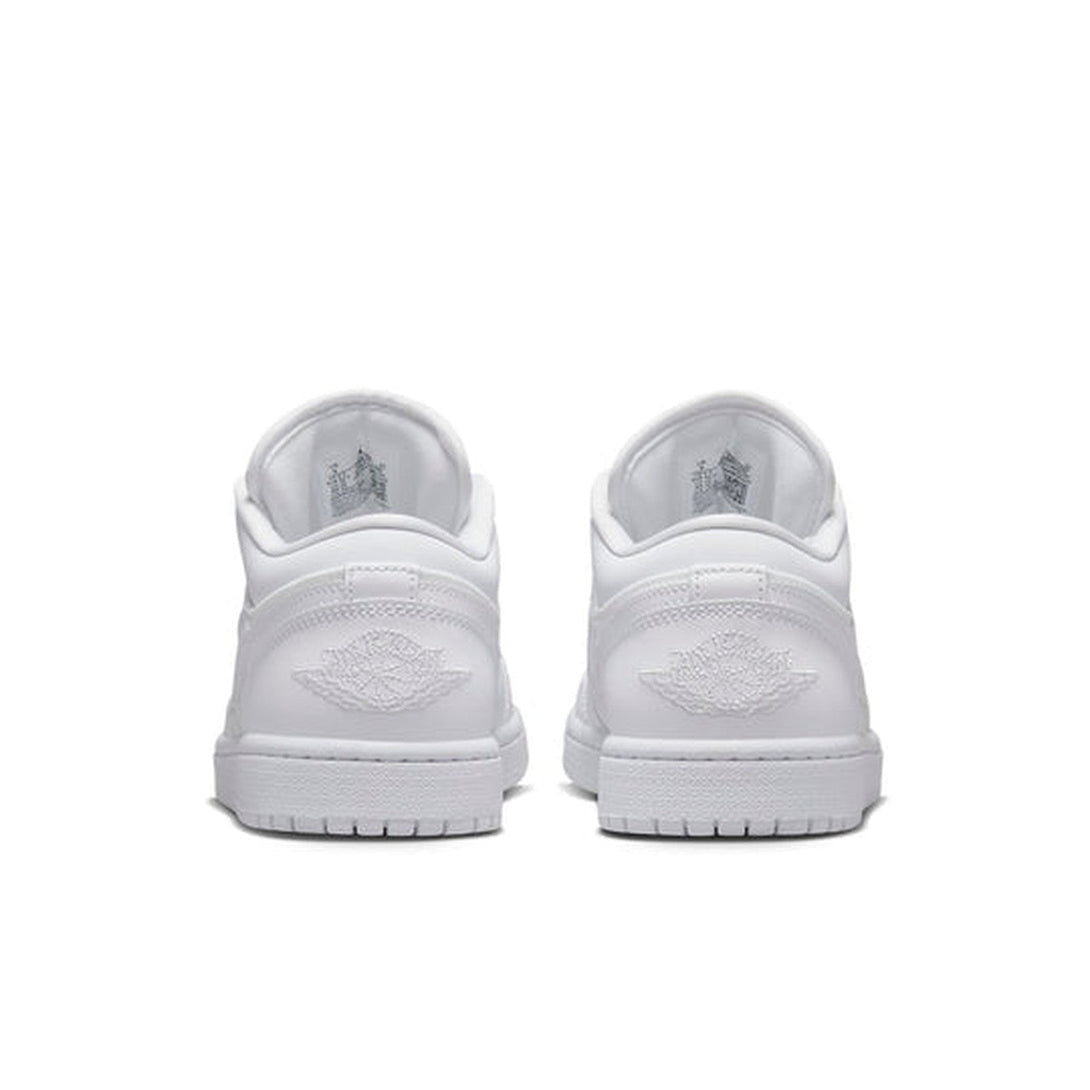 Air Jordan 1 Low 'Triple White Quilted' Wmns- Streetwear Fashion - ellesey.com