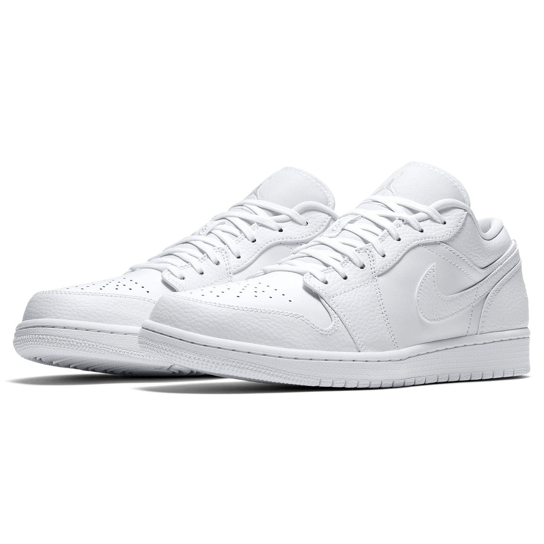 Air Jordan 1 Low 'Triple White'- Streetwear Fashion - ellesey.com