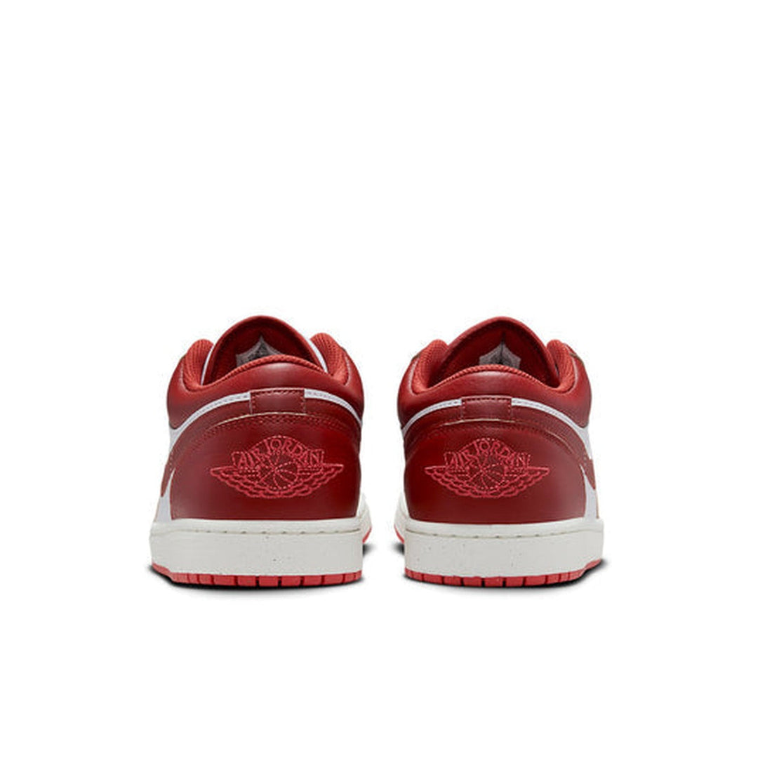 Air Jordan 1 Low 'White Dune Red'- Streetwear Fashion - ellesey.com